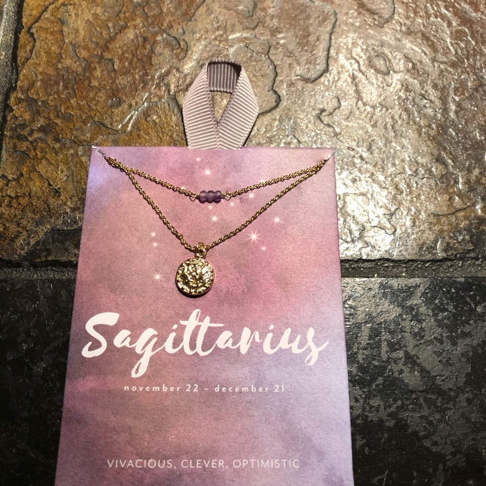 COPY - Sagittarius Pedant Necklace NWT